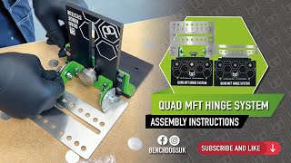 Quad MFT Hinge System  Assembly Instructions [upl. by Ailhad]