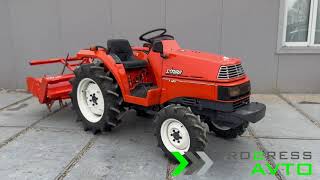 Kubota Saturn X20d Японский минитрактор в комплекте Почвенная фреза NR1500 рабочая ширина 150 см [upl. by Lokin]