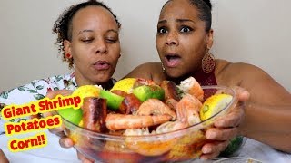 Seafood Boil With Bloveslife Sauce Mukbang [upl. by Eulalee761]