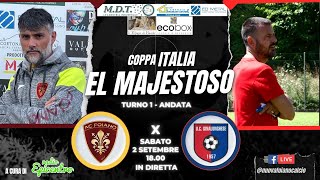 Foiano VS Sinalunghese  Coppa Italia Eccellenza Toscana 2324  Turno 1  Andata [upl. by Astrahan]