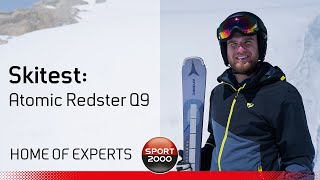 Atomic Redster Q9  2023 Sportcarver skitest [upl. by Cis643]