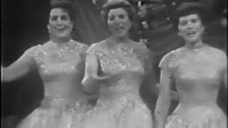 The Andrew Sisters Live  Pennsylvania Polka amp Beer Barrel Polka [upl. by Nnylarej]