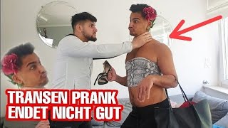 TRANSEN PRANK AN GROßEN BRUDER ESKALIERT [upl. by Deeyn989]