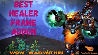 WoW  Best Healer Party Frames ADDON [upl. by Asehr]