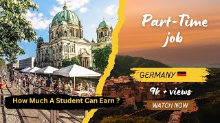 Student Jobs In Germany  PartTime amp FullTime jobs [upl. by Eimilb]