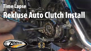 Rekluse Auto Clutch Install Time Lapse [upl. by Enitsirhc98]