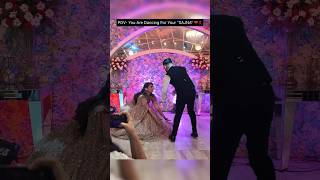 Apne Sajna Ke Liye Ek Dance Toh Banta Hai😍💃🏻 swatimonga rajatswati coupledance weddingdance [upl. by Htidra211]