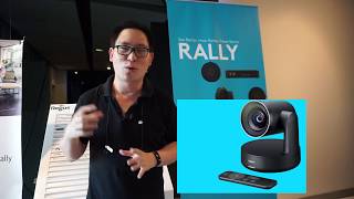 Logitech เปิดตัว กล้องวีดีโอสำหรับประชุม Rally Camera [upl. by Asyla496]