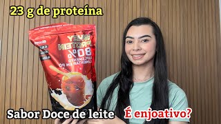 MELHOR SABOR de WHEY da GROWTH EXPERIMENTANDO o sabor DOCE de LEITE compraria novamente growth [upl. by Woodrow]