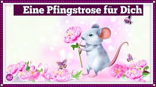 Eine Pfingstrose für Dich 🌷 Für einen ganz besonderen Menschen 🌷 Schöne Pfingsten [upl. by Studner]