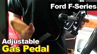 Ford F250F350Excursion Adjustable GasAccelerator Pedal amp Position Sensor [upl. by Eustache308]