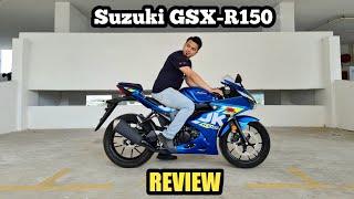 Suzuki GSXR150 Malaysia  REVIEW [upl. by Orth]