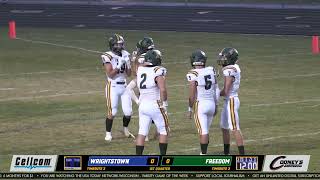 Wrightstown vs Freedom high school football livestream in Week 5 of the 2023 season [upl. by Aihsas]