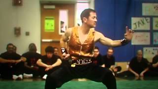 Shaolin Wushu Master Hu Jian Qiang [upl. by Polito]