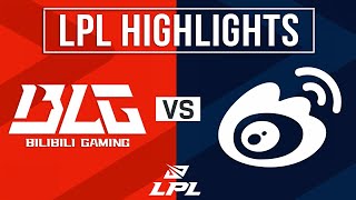 BLG vs WBG Highlights ALL GAMES  LPL 2024 Summer Playoffs  Bilibili Gaming vs Weibo Gaming [upl. by Aura680]