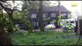 Kent Police at the Wrotham home of the late Peaches Geldof [upl. by Gladis]