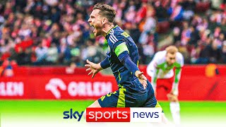 Andy Robertsons stoppagetime winner hands Scotland a Nations League lifeline [upl. by Betthel]