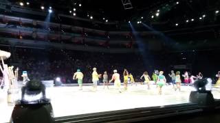 Hawaiian roller coaster ride Disney on Ice [upl. by Roscoe]