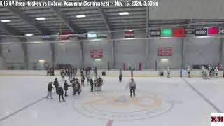 KHS GV Prep Hockey vs Hebron Academy Scrimmage  Nov 15 2024 330pm [upl. by Redan]