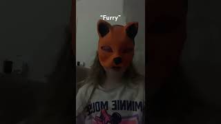 Even worse 😈 funny fursuit cringefurry therian karma [upl. by Ynaffet]