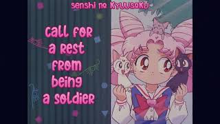 Rashiku Ikimasho Sailor Moon ED 6 with English amp Romaji Lyrics [upl. by Wenoa]