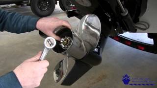 How to Install a Turning Point Stainless Steel Propeller [upl. by Areivax]