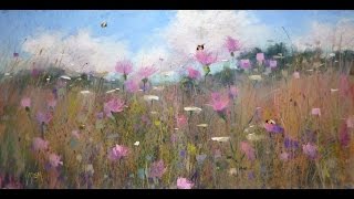 Sunday Studio Painting a Wildflower Meadow with Pastels [upl. by Naillik]