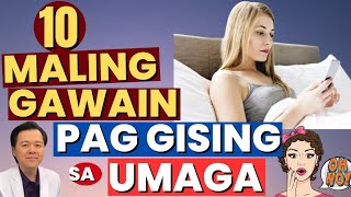 10 Maling Gawain Pag Gising sa Umaga  By Doc Willie Ong Internist and Cardiologist [upl. by Archibald]