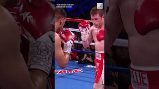 Canelo Alvarez SLEEPS Khan 😴 shorts [upl. by Xila]