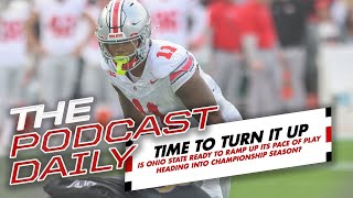 TPD Emeka Egbuka Ohio State receivers could benefit from Buckeyes picking up offensive pace [upl. by Uyekawa552]