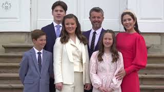 HKH Prinsesse Isabellas konfirmation [upl. by Odlabso]