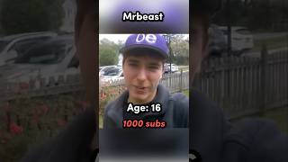 Than vs now evolution of  Mr beast  subs shorts mrbeast trending [upl. by Ahcirt]