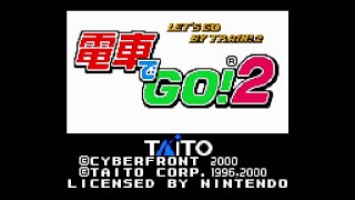 Densha de Go 2  GBC Gameplay [upl. by Giark439]