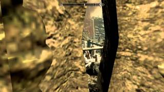 The Elder Scrolls  Skyrim  Escape from Helgen with AOT music [upl. by Dov]