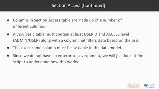 1 Section Access Qlik Sense [upl. by Ocram]