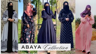 Revealing My AbayaJilbab Collection 2023  Abaya Designs 2023  Abaya Haul [upl. by Orms]