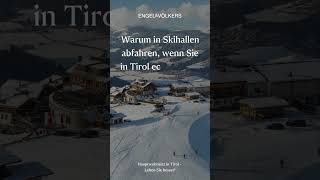 🎿 Warum in Skihallen abfahren wenn Sie in Tirol echte Berge hinuntersausen können 🏔️ [upl. by Wrennie105]