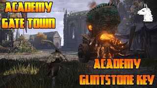 Lets Play Elden Ring 60 Academy Gate Town  Glintstone Dragon Smarag  Academy Glintstone Key [upl. by Hunt]