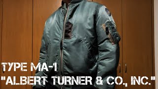 全てのMA1の基礎であり頂点！ Type MA1 “ALBERT TURNER Model Buzz Rick sons バズリクソンズ MA1 アルバートターナー社モデル [upl. by Stegman]