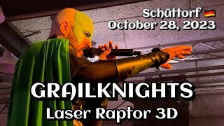 Grailknights  Laser Raptor 3D Komplex Schüttorf 🇩🇪 October 28 2023 LIVE HDR 4K [upl. by Ztirf]