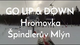 GO UP amp DOWN Hromovka Špindlerův Mlýn [upl. by Ydnec343]