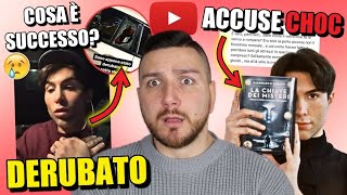 GIANMARCO ZAGATO DERUBATO e ACCUSATO di AVER FINTO per PROMUOVERE il suo NUOVO LIBRO  TG TUBE 56 [upl. by Desdemona]