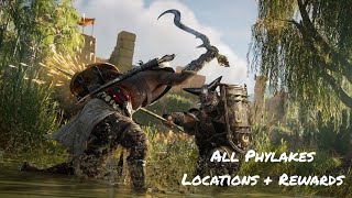 AC Origins all Phylakes Locations and Rewards [upl. by Him413]