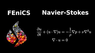 FEniCS Tutorial NavierStokes Equation for LidDriven Cavity [upl. by Swerdna323]