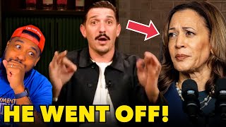 Comedian Andrew Schulz HILARIOUSLY DISSES Kamala After RIGGED Debate [upl. by Hindu448]