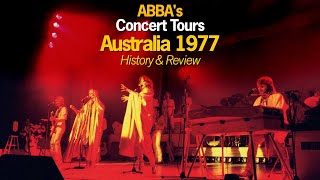 ABBA’s Concert Tours – Australia 1977  ABBA History [upl. by Notslar415]