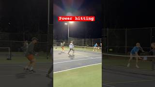 How to defend the power hitters goldenpickleballpaddle pickleball amazingaccespickleballpaddle [upl. by Aiz643]