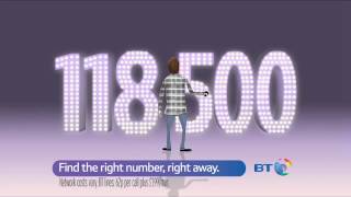 TV Commercial for BTs 118 500 Service [upl. by Friede795]