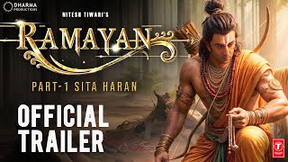 RAMAYANA  OFFICIAL TRAILER Ranbir Kapoor Lara Dutt Sunny DeolSai Pallavi Nitesh TiwariConcept [upl. by Blase]