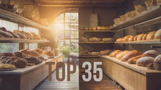 TOP 35  BEST BAKERIES in NORTHERN EUROPE [upl. by Ilwain]